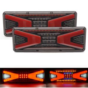 China 400mmx140mmx75mm Universal 24V Truck LED Rear Tail Light on sale