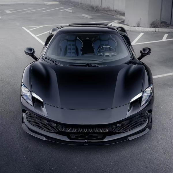 OEM Ferrari 296 Gtb Body Kit Carbon Fiber Body FY Style Side Skirt Body Kit