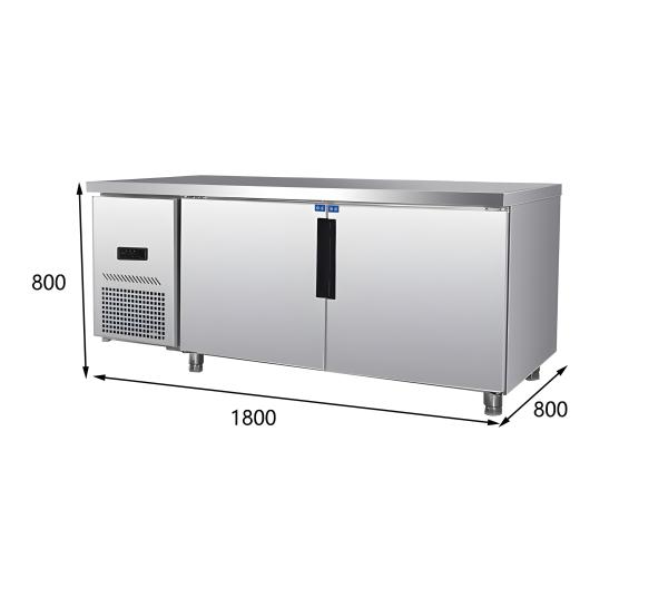 Non-Freezing Micro-Freezing Refrigerated Worktable for Voltage/Frequency or