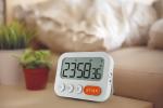90dB Indoor Outdoor Thermometer Digital Timer Clock With Alarm
