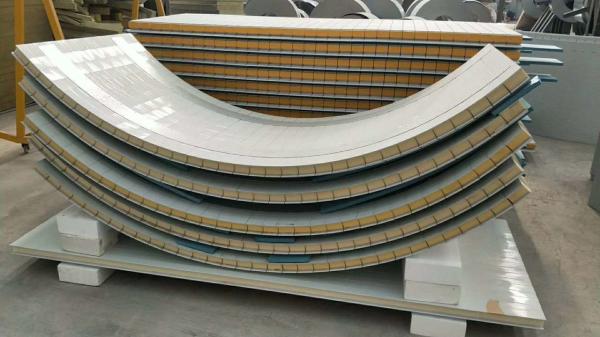 Quality ODM Round Sandwich Panel Corner 30mm For Warehouse for sale