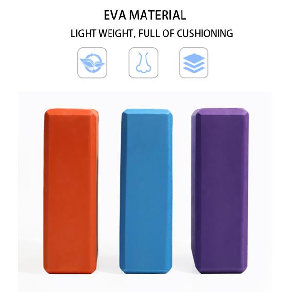 9in Eco Friendly Balance Exercises With Eva Foam Yoga Blocks Muscle Fitness
