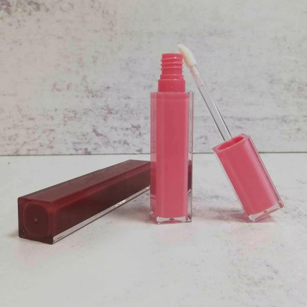 Inject Color Liquid Lipstick Tubes Single Layer Makeup Empty Cosmetic Tube Packaging