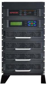 Buy cheap THDI input online 415V 3 phase 5KVA, 10KVA, 15KVA Modular UPS system with redundancy product