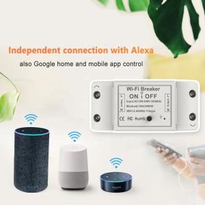 300W 2.4GHz WIFI Circuit Breaker Tuya Smart Switch Adjustable Light