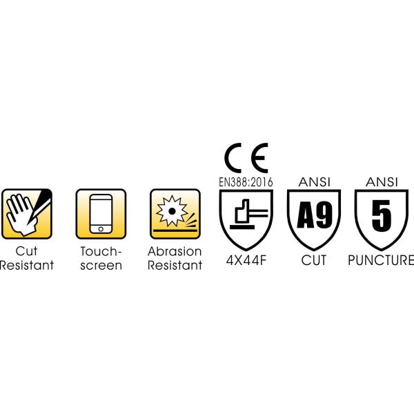 Ansi A9 Cut Resistant Work Gloves