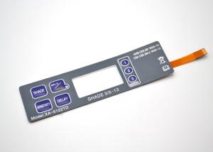 Buy cheap Tactile FPC Membrane Switch Keypad With Clear Window 3M467 Real Adhesive product