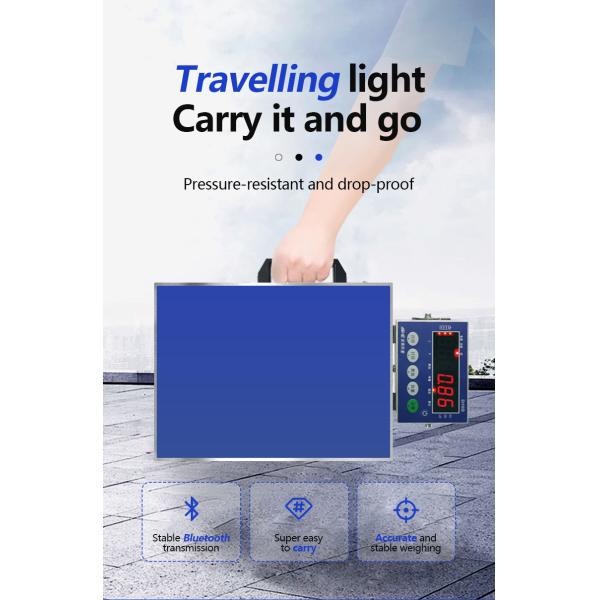 Bluetooth Portable Industrial Weighing Scale with 300*400mm Platform and 150KG Capacity
