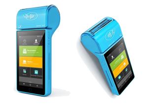 Buy cheap Android Mobile POS Credit Card Machine With Thermal Printer NFC Magnetic Card Reader product