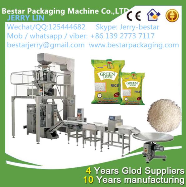 Quality Full Automatic vffs rice/beans packing machine BSTV-520AZ for sale