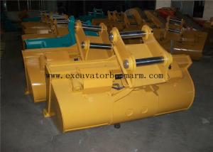 High Strength Excavator Tilt Bucket With Normally Two Cylinder 80-2200mm Width