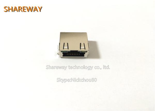 Quality Fully Shielded RJ45 Jack J0G-0003NL Vertical Mount THT Solder PIN for sale