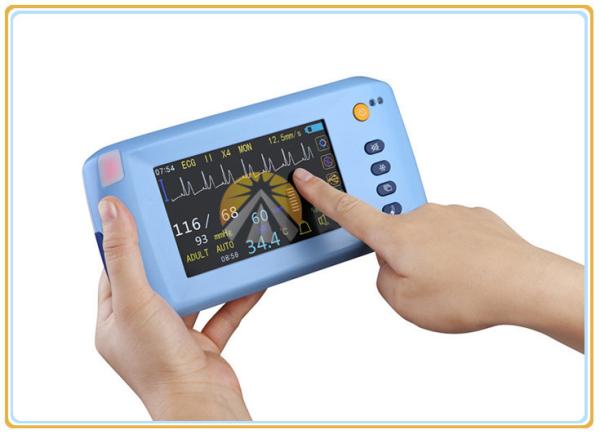 Quality Light Palm Handheld Patient Monitor , Bluetooth Portable Vital Signs Monitor for sale