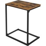 End Table C Shaped Side Table NightStand for Couch Sofa Bed Living Room