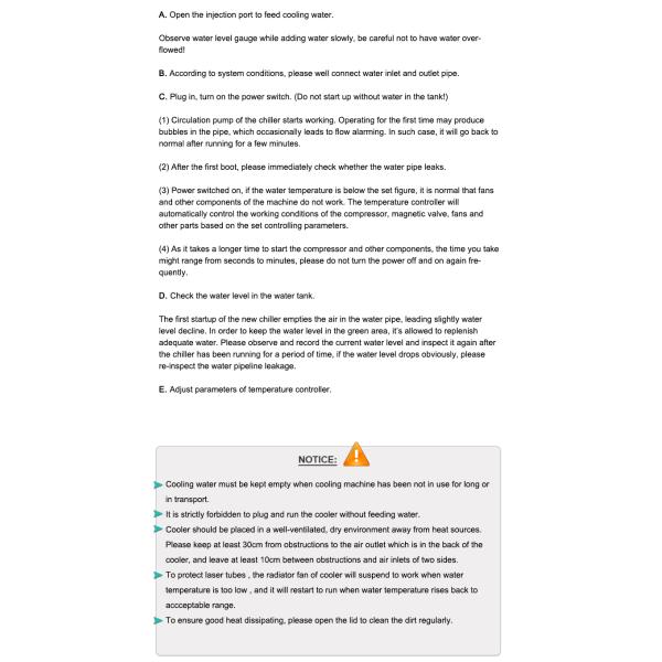Laser Tube Cooling Made Easy with Industrial Water Chiller CW-5200 and Online Support