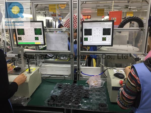 Quality High Precision Fan Blade Balancing Machine , Blower Impeller Gripper Balancing Machine for sale