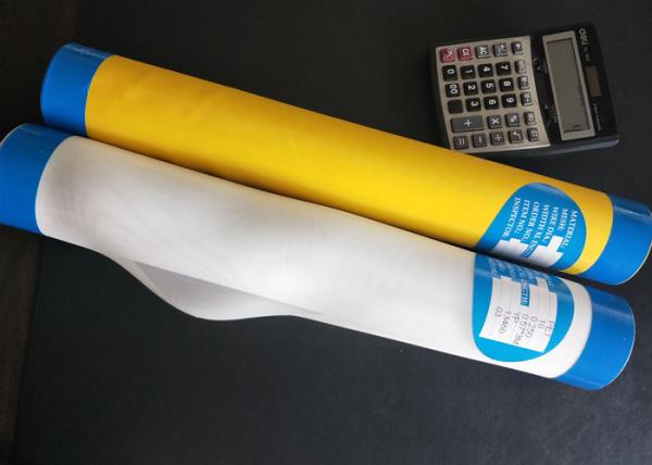 Low Elongation Polyester Screen Printing , Screen Printing Mesh Material 10T -