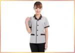 Summer Stylish Hotel Restaurant Staff Uniform Any Size With Two Lower Pockets