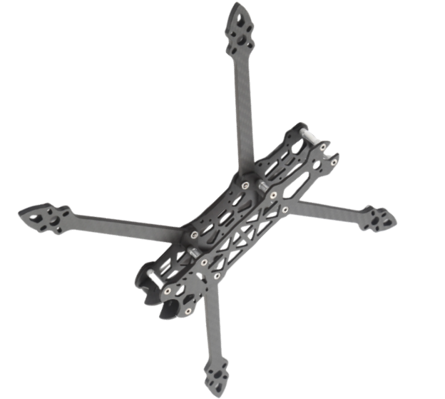 Mark4 V1 5-inch FPV Frame Kit Carbon Fiber Drone Frame with 5mm Arm Accessory Kit