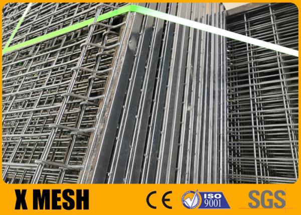 Quality BS 10244 Wire Metal Mesh Fencing V Shaped H 2.4m Powder Coated for sale