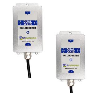 Buy cheap BWS3600 High-Precision Dual Axis Analog Inclinometer Tiltmeter Accuracy 0.001° product