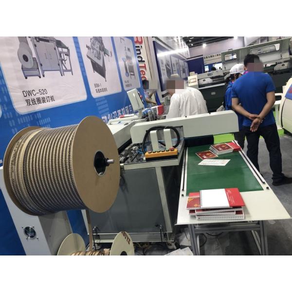 Desk Calendar Automatic Spiral Punching Machine , 1-6mm Spiral Hole Punch Binding Machines