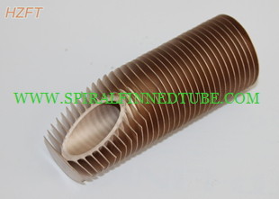 Heat Transferring Integral Finned Tubes Roll forming for Oil Cooler , 14MM Inner Dia