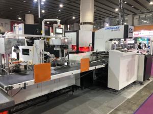 Buy cheap Safety Cardboard Box Manufacturing Machine Visual Manipulator Positioning product