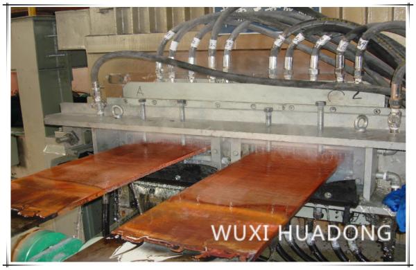Rectangular Billet Copper Continuous Casting Machine With Melting And Holding