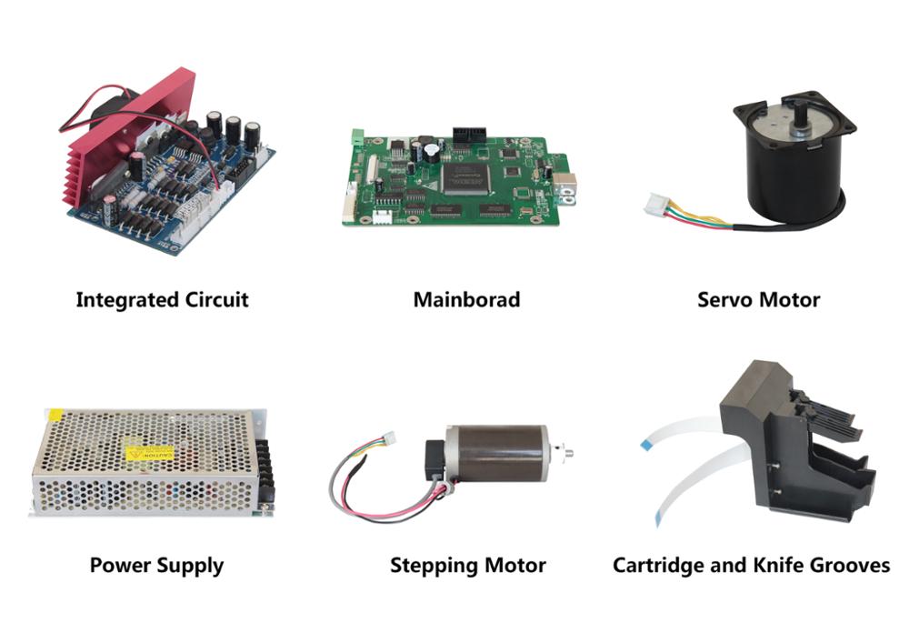 High Performance CAD Plotter Machine Servo Motors Customized Interface
