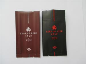 Resealable Custom Printed Coffee Bags , Custom Coffee Bags With Valve