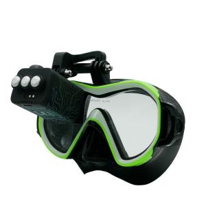 China Diving Mask HUD With Data Diaplay，Scuba Diving Computer Instrument on sale
