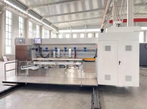 Corrugated Carton Box Packing Machine Flexo Printing High Speed