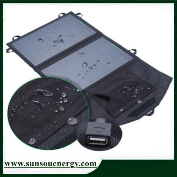 Quality Small power 7w folding solar panel charger kits, portable solar panel charger for digital devices for sale