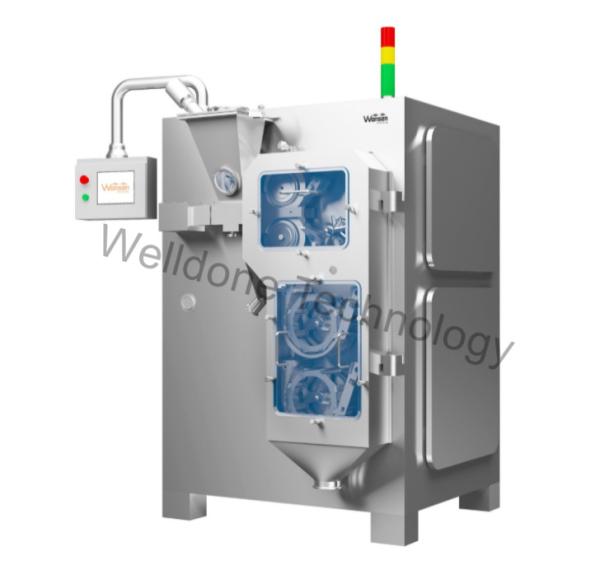 Quality Heat Sensitive  80 Mesh Double Roller Compactor Granulator for sale