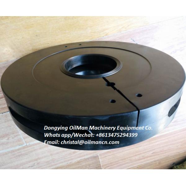 Petroleum Drill Pipe Wiper Rubber Flat type For Casing And Tubing