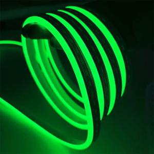 China Waterproof IP65 Green LED Neon Rope Light No Fragile 12V LED Flexible Tube Lights on sale