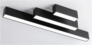IP20 / IK05 130LM/W Linear LED Pendant Lighting Suspending / Surface Mounted