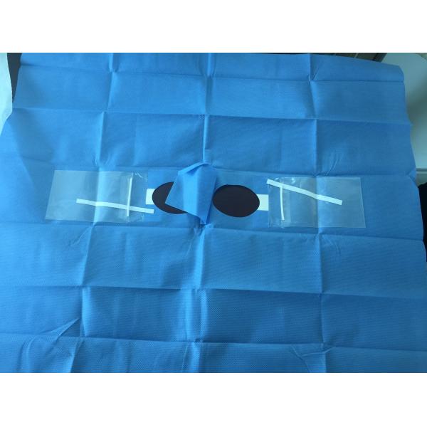 CE Approved Custom Procedure Packs SMS Eye Drape Sterile For Eye Operation