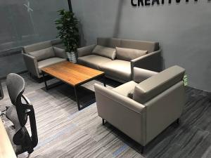 China Dious Office Reception Sofa Set Furniture Medium Firm Cushion on sale