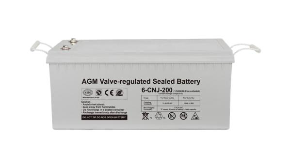 Quality Valve Regulated Sealed Battery 12V200AH,High Capacity Lead Acid Battery for Renewable Energy Storage for sale