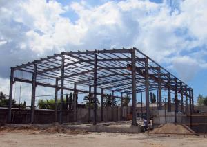 Buy cheap Steel Structure Warehouse With Overhead Crane Lost Cost Lightweight product