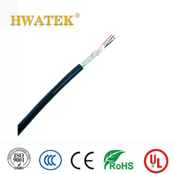 UL20002 TYPE PVC Tinned Copper alloy and Stranded 4Coax×30AWG+4C×24AWG 80℃ 30V medical Cable