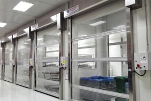 Buy cheap Anti - wind Bar Wireless Safety Edge High Speed Doors , exterior rolling shutters product
