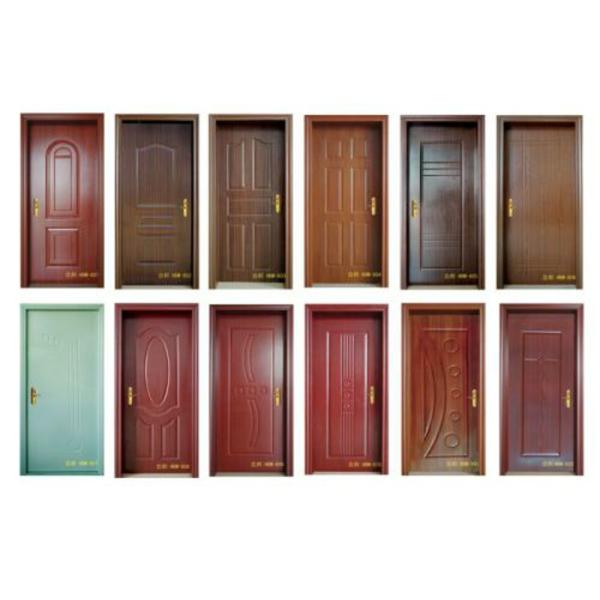 Simple White Melamine MDF Door Skin With Customized Printing Scratch Resistance