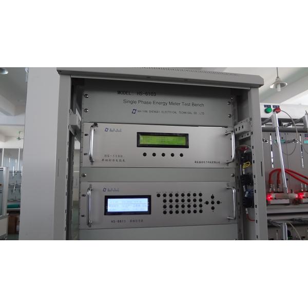 HS-6103 Single Phase energy meter test bench,24 positions,Current Max.120A,Accuracy 0.05% class