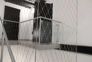 Buy cheap Customized Flexible Stairway Architectural Wire Mesh With Ferrule product