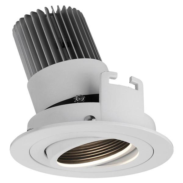 Quality Aluminium Recessed Down Light 15W CITIZEN COB LED Adjustable for sale