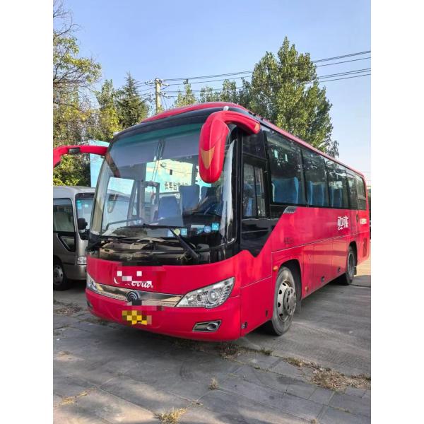 ZK6876 24-39 Seater Used Buses Left Drive and Diesel Fuel Coach Bus