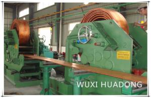 Buy cheap High Effency Ccm Continuous Casting Machine For Brass Cooper Rod Billet Stripe product